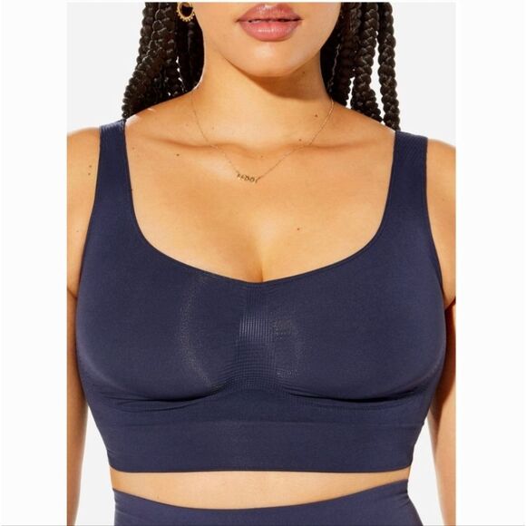 Yitty Nearly Naked Shaping Midi Bra In Black Size 1X-2X - Picture 3 of 13